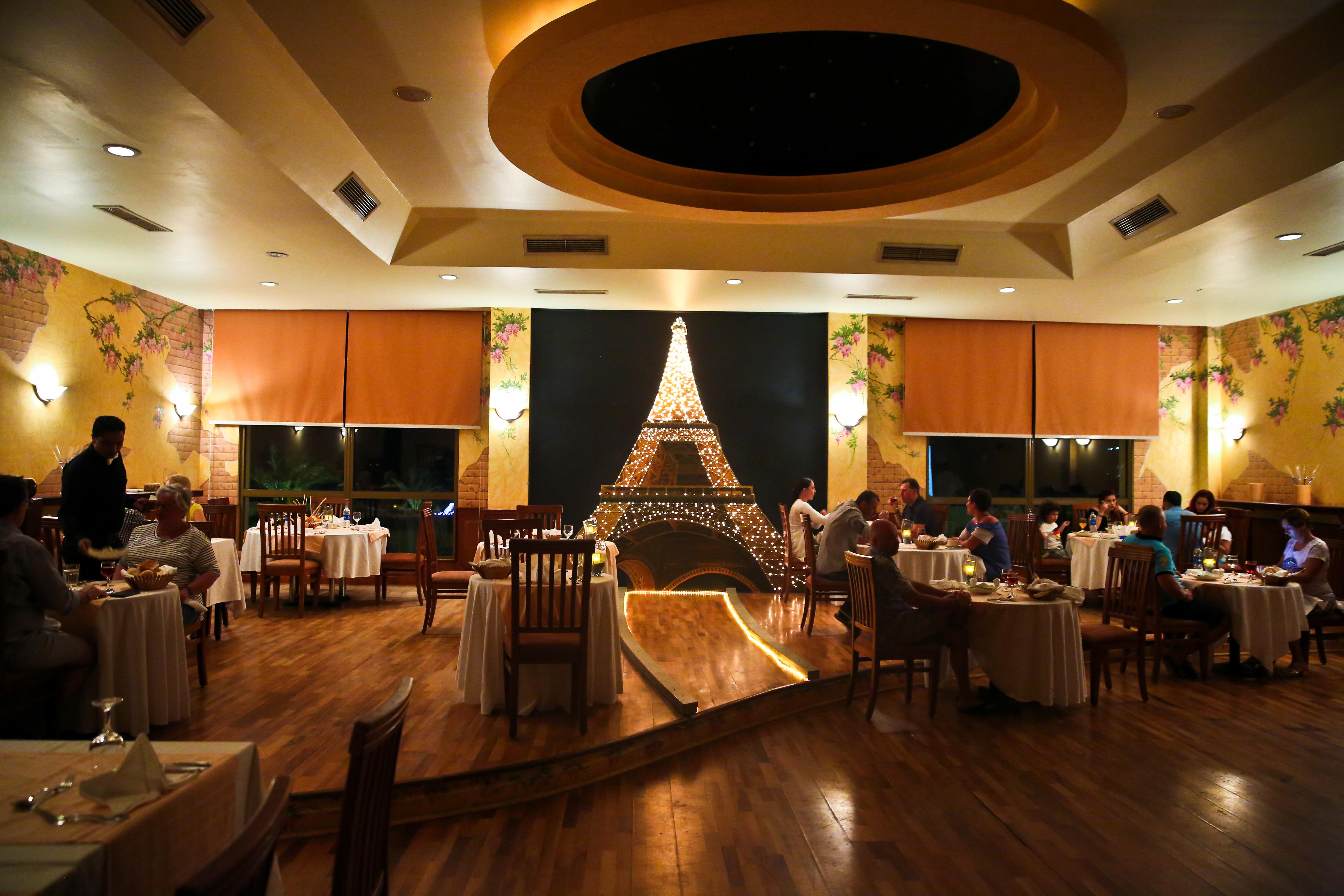 Charmillion Club Resort Šarm aš-Šajch Exteriér fotografie Interior of the restaurant