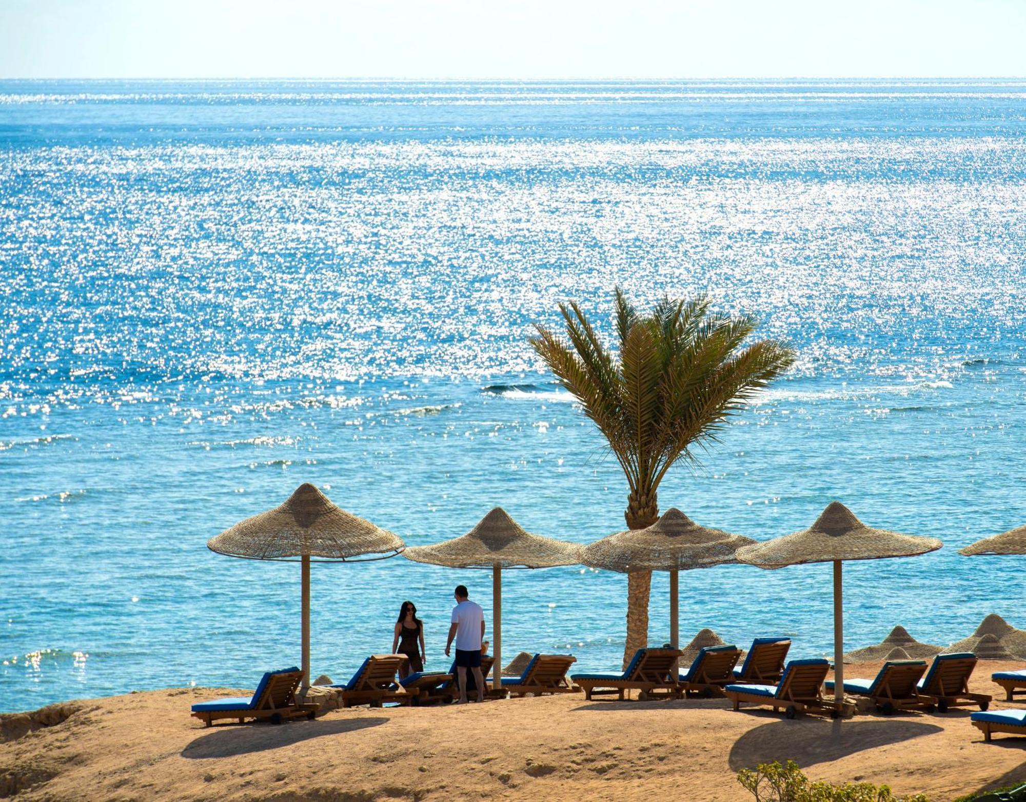 Charmillion Club Resort Šarm aš-Šajch Exteriér fotografie Beach at the Red Sea